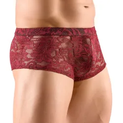 Svenjoyment Boxer Dentelle FLINO Bordeaux